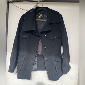 Vintage Wool & Mohair (Angora) Mackage PeaCoat